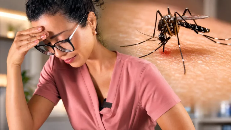 Dra. Larissa Vilela explicando como diferenciar os sintomas de dengue, gripe e covid